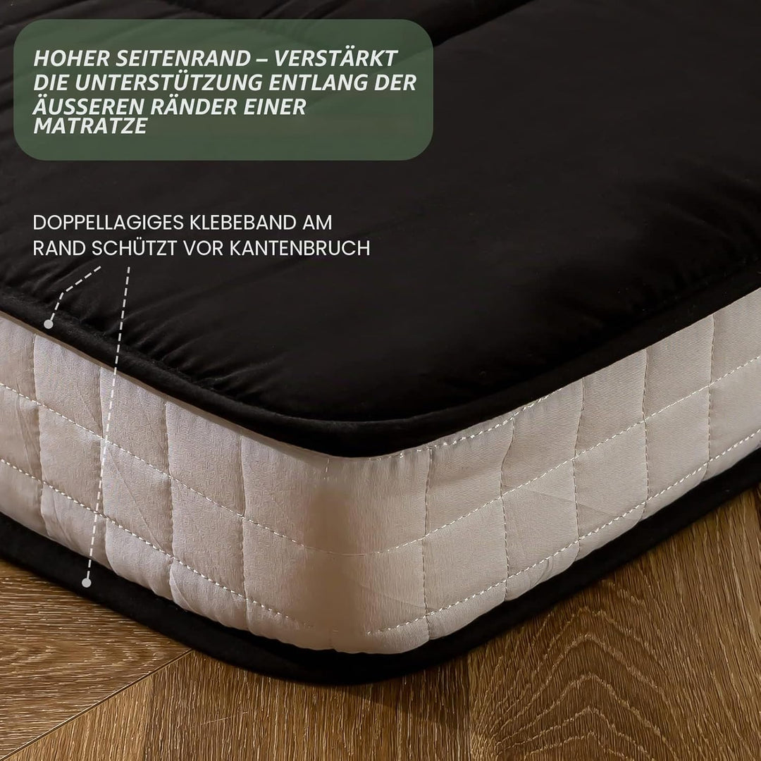 MAXYOYO Futon Matratze, Gepolsterte Japanische Bodenmatratze Gesteppte Bett Matratzenauflage, Extra