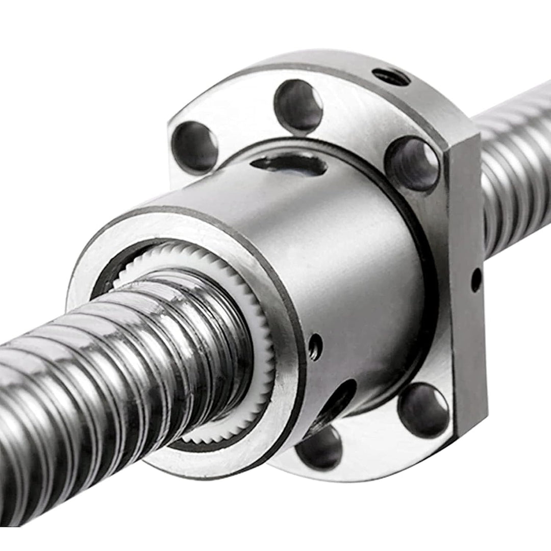 CNCYEAH SFU1604 Gewindespindel Edelstahl Kugelumlaufspindel 1000mm mit Metall-Kugelumlaufmutter Anti