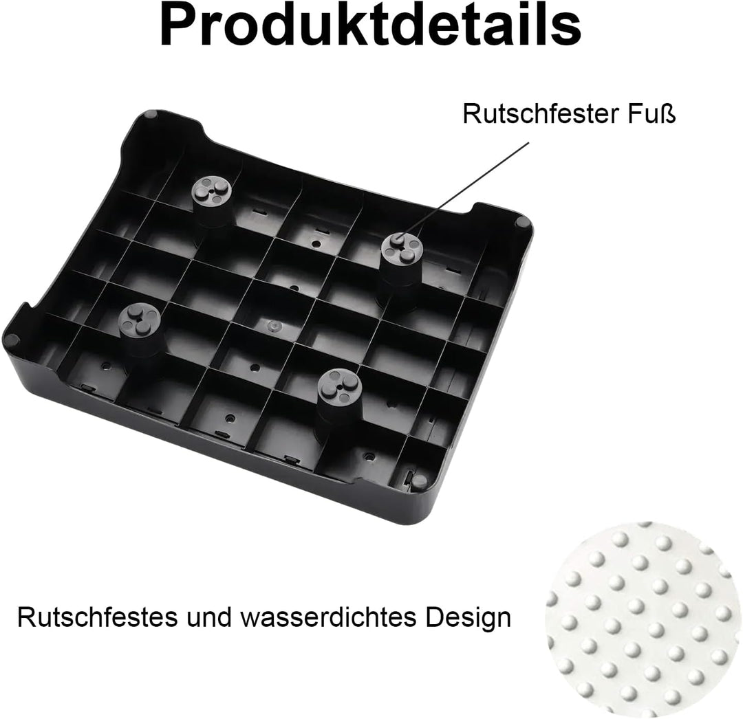rutschfest Halbstufe Einstiegshilfe Tritthocker Kunststoff Mobility Step Ergonomischer Büro Fusshock