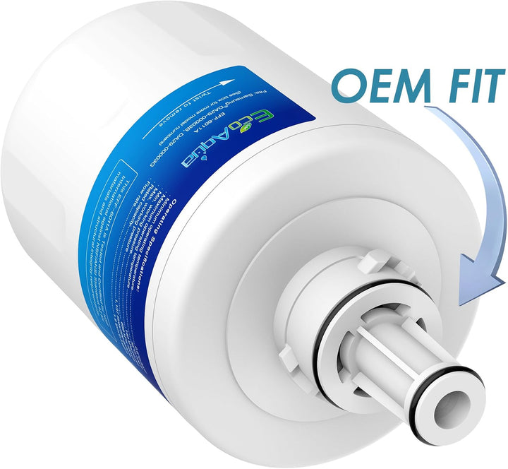 EcoAqua EFF-6011A Kühlschrankwasserfilter Kompatibel mit Samsung DA29-00003G, HAFCU1/XAA, HAFIN2/EXP