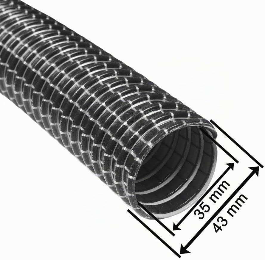 1a SCHLAUCH - Gewebeschlauch für Makita 446L, 446LX, 447M, VC4210M, VC3012M VC3012L kompatibel - Kni