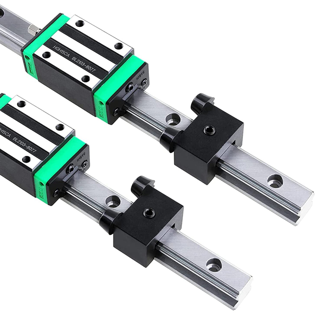 CNCMANS 4 STÜCKE HG20 Fester Block for HGW20 HGR20 Linearführung Befestigungsring Schienenbegrenzung