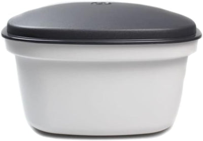 Tupperware Thermo-Duo Siebservierer 2,25 L schwarz weiss Warmhalten Warmie Tups