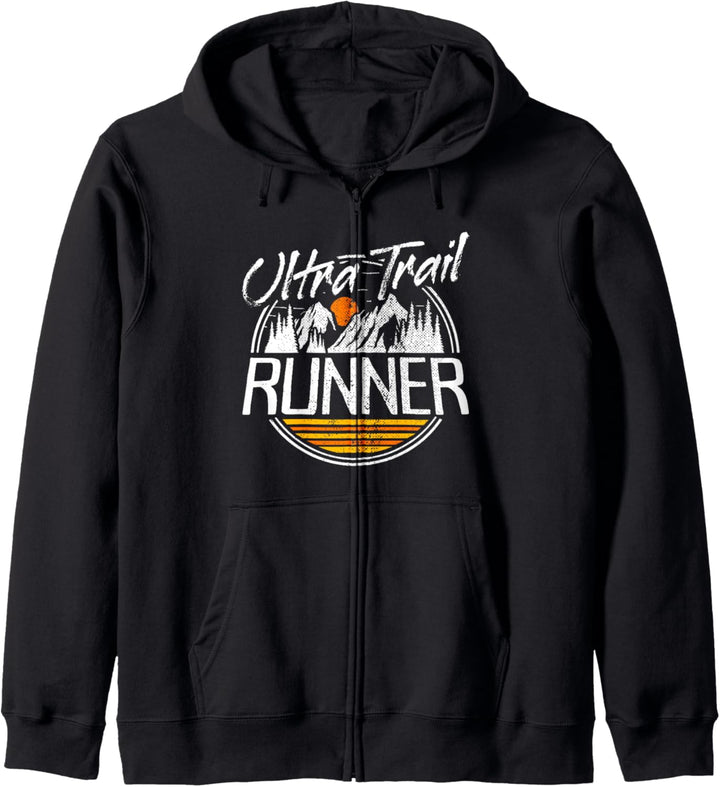Ultra Trail Running Traillauf Trailrunner Ultra Trail Runner Kapuzenjacke