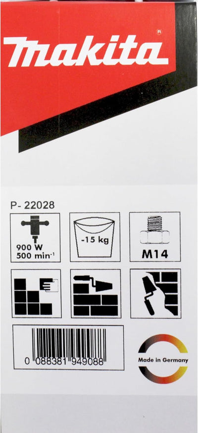 Makita Rührer WK100 M14 mit Schutzring, P-22028