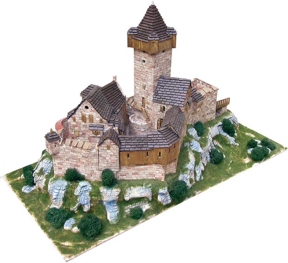 Asiatische aedes1001 37 x 26 x 7 cm Castle Falkenstein Model Kit