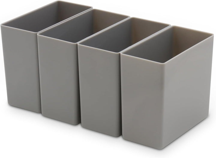 1a-TopStore 10 Stk. Einsatzkästen Einsatzboxen Schubladen-Einsatzkasten Sortierboxen, 32 Grössen, 5