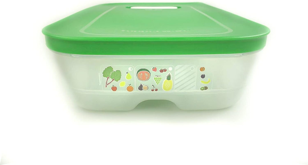 TUPPERWARE Kühlschrank 1,8 L dunkelgrün KlimaOase flach PrimaKlima Klimakönig 9757