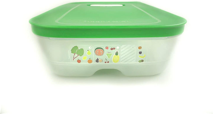 TUPPERWARE Kühlschrank 1,8 L dunkelgrün KlimaOase flach PrimaKlima Klimakönig 9757