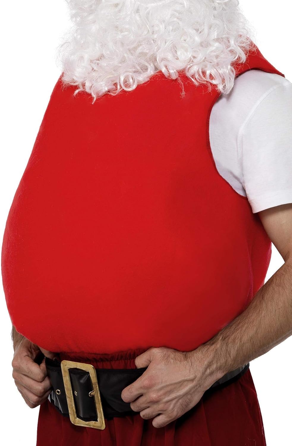 Smiffys Bauchpolster Weihnachtsmann, Rot Halloween OS Rot, OS Rot