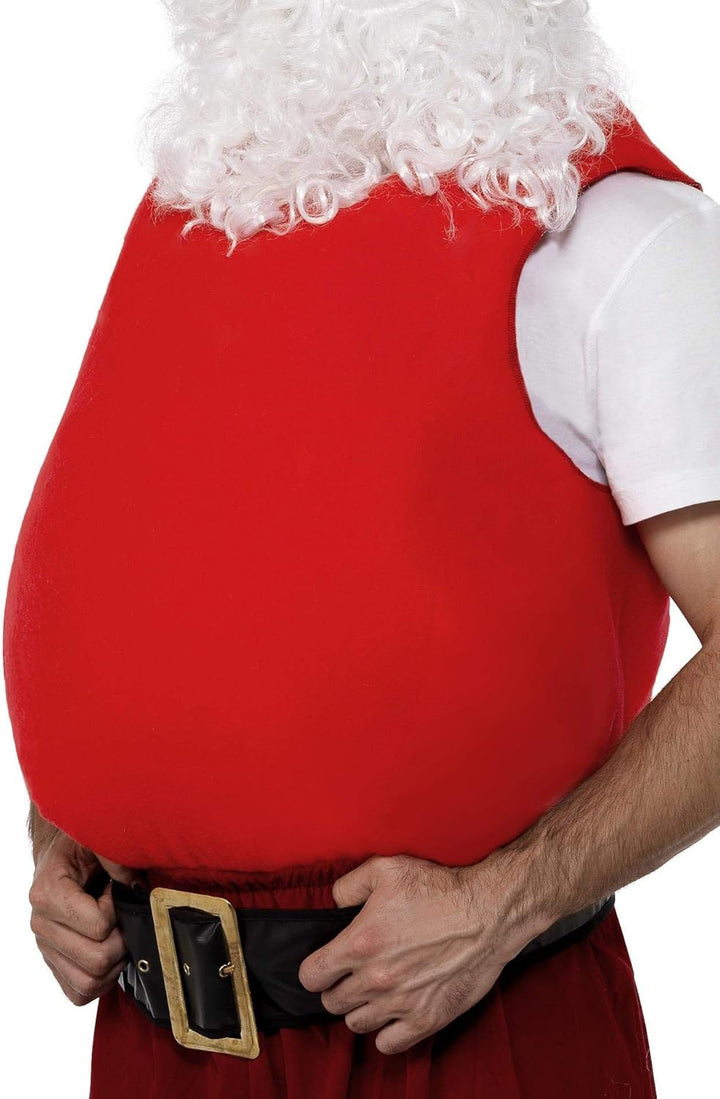 Smiffys Bauchpolster Weihnachtsmann, Rot Halloween OS Rot, OS Rot