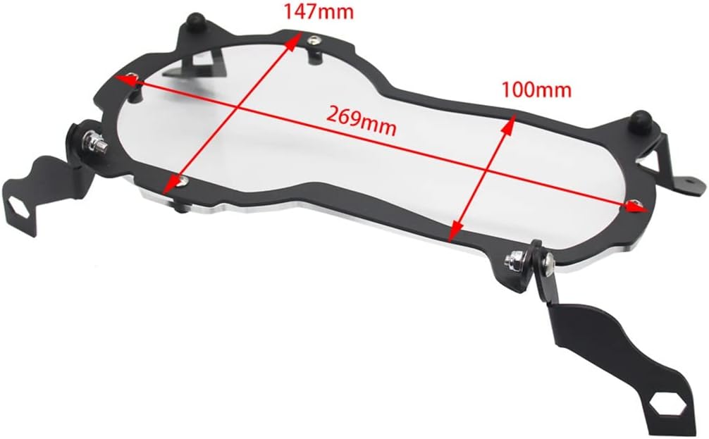Sudemota Motorrad-Scheinwerferschutz-Objektivabdeckung für BMW-R1200GS R1250GS LC Adventure 2013-202
