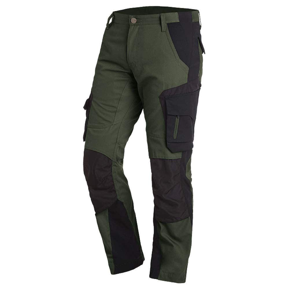 FHB Unisex Florian Arbeitshose Florian - FHB® anthrazit-schwarz 46 (1er Pack) 52 Oliv-schwarz, 52 Ol