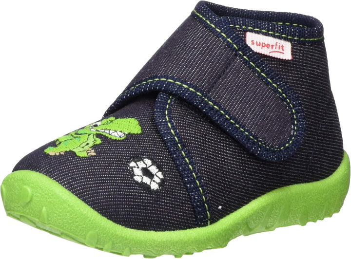 Superfit SPOTTY Hausschuhe 0-809250 Jungen 19 EU Blau, 19 EU Blau