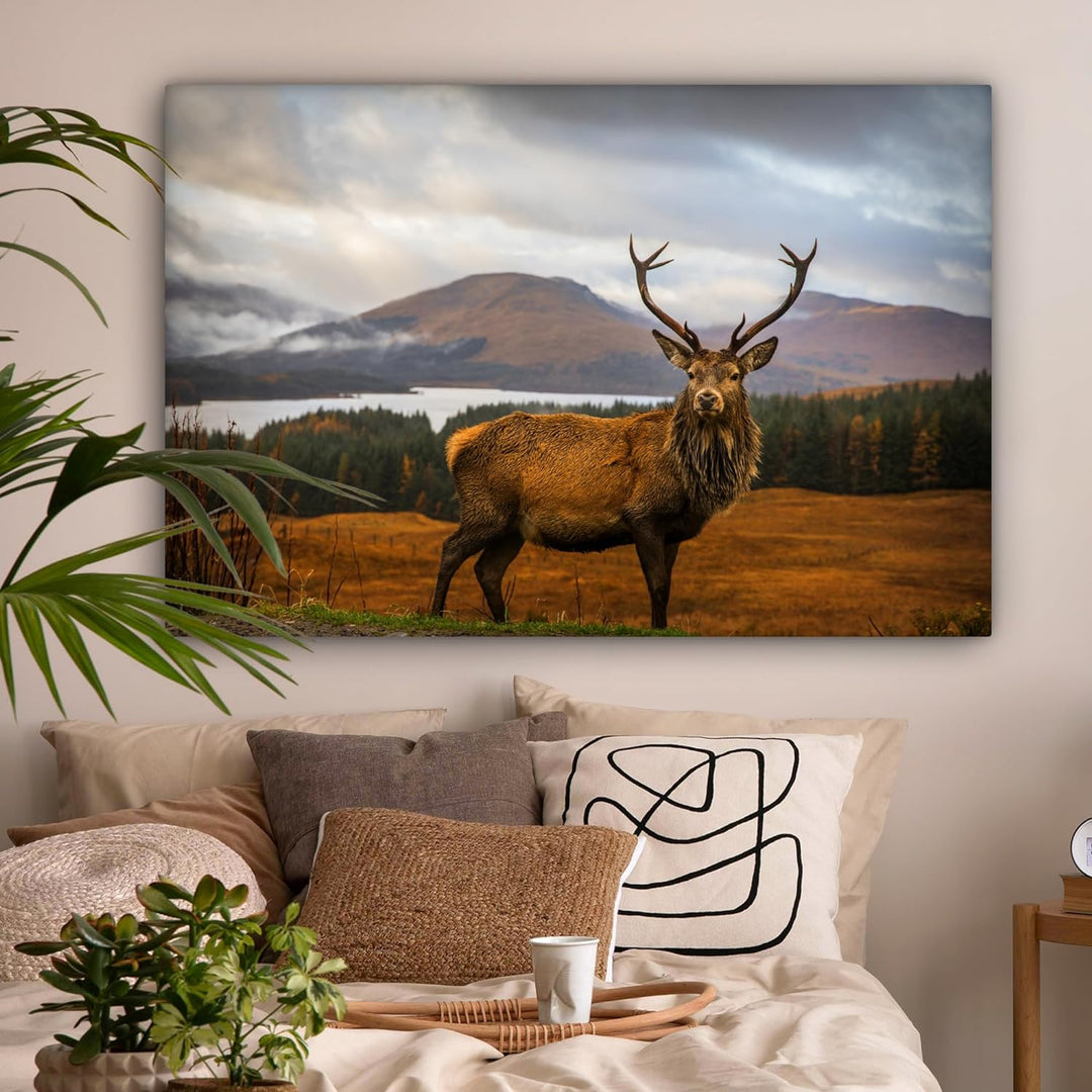 MuchoWow© Leinwände Gross 120x80 cm XXL Wall Decoration Bilder Schlafzimmer Deko Pictures Canvas Pai
