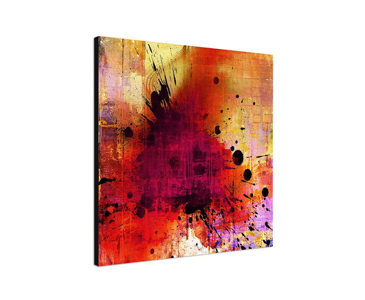 Paul Sinus Art Musterbilder buntes Abstraktes Bild auf Leinwand Abstrakt142- dekorativer Einteiler W