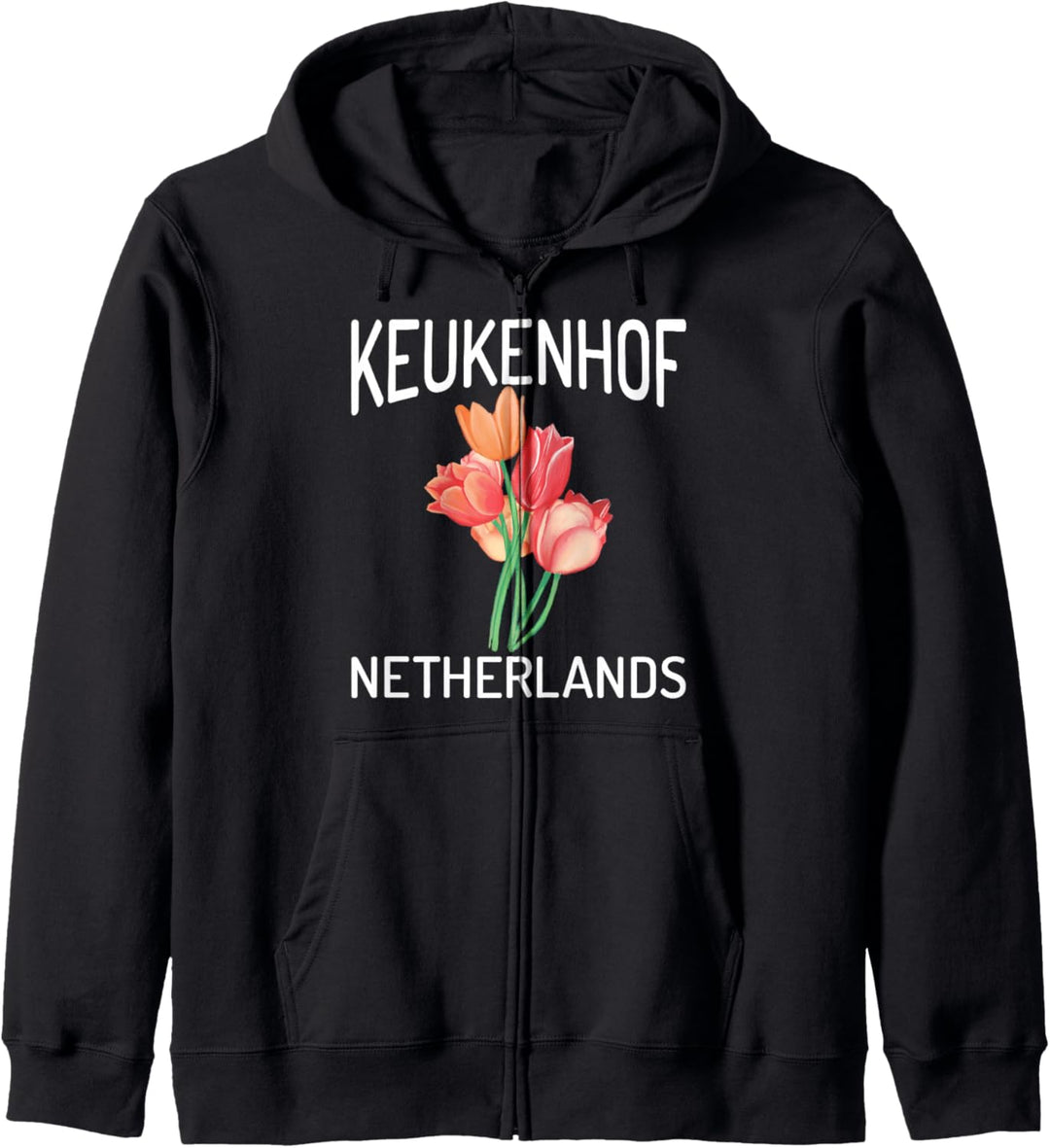 Keukenhof Niederlande Tulip Festival Kapuzenjacke