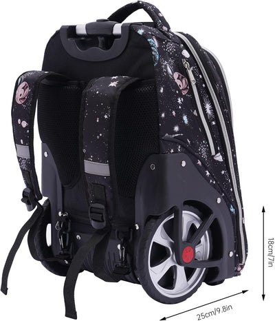 Trolley Reisetasche Mit Rollen 2-Rad Trolley Rucksack Business Laptop Tasche Handgepäck Rucksack Bac