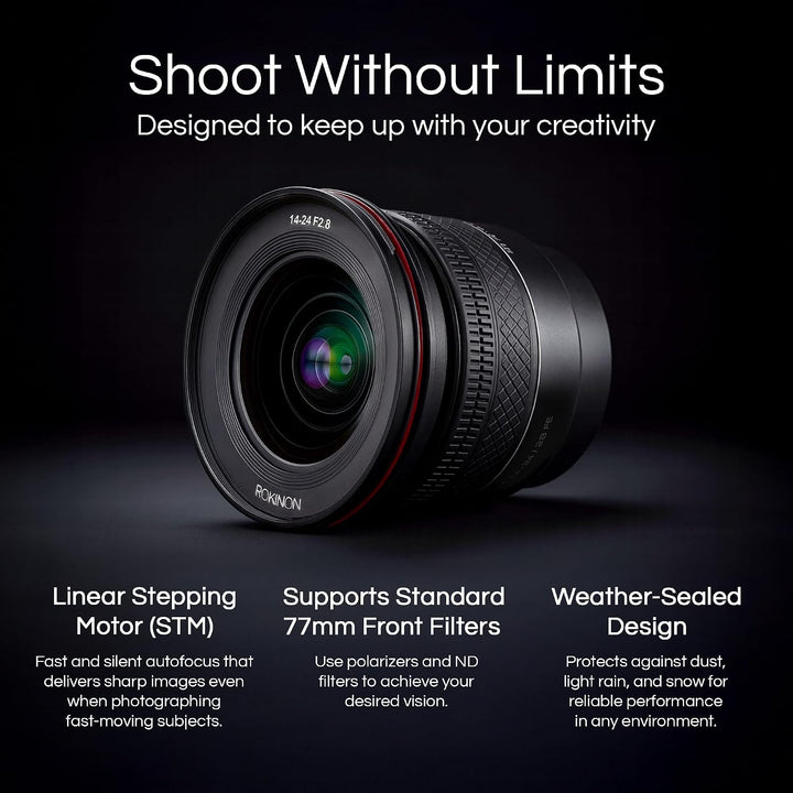 Rokinon AF 14-24 mm f/2.8 Objektiv für Sony E