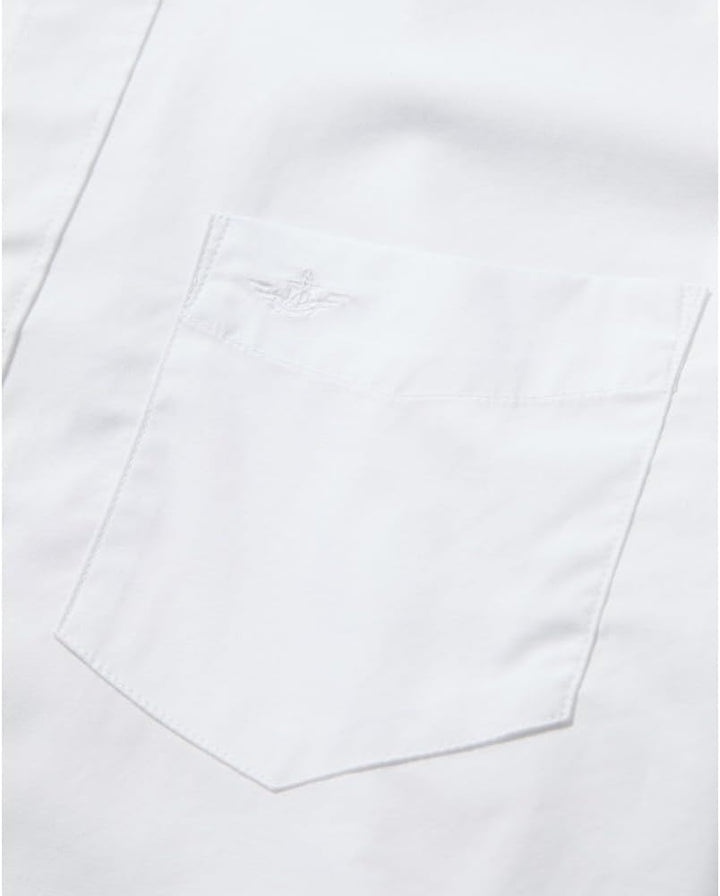 Dockers Herren Signature Stain Def Slim Shirt (1er Pack) L Lucent White, L Lucent White