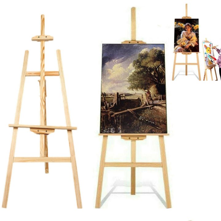 Studio-Staffelei für Kunst, Handwerk, Display, Staffelei, 150 cm, Holz, Malerei, Leinwand, Ständer,
