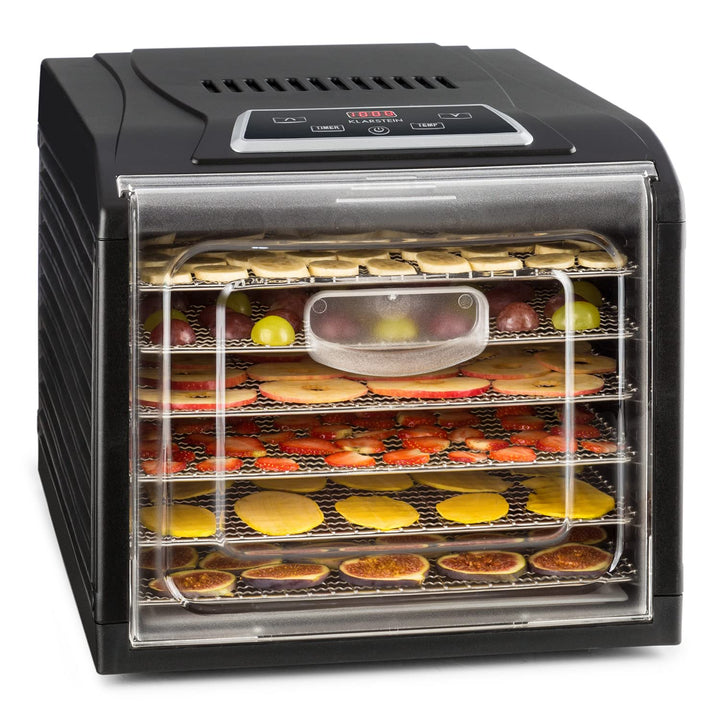 Klarstein Dörrautomat, Dörrgerät, Food Dehydrator, Dörrautomat aus Metall, Dehydrator Food Dryer, 6