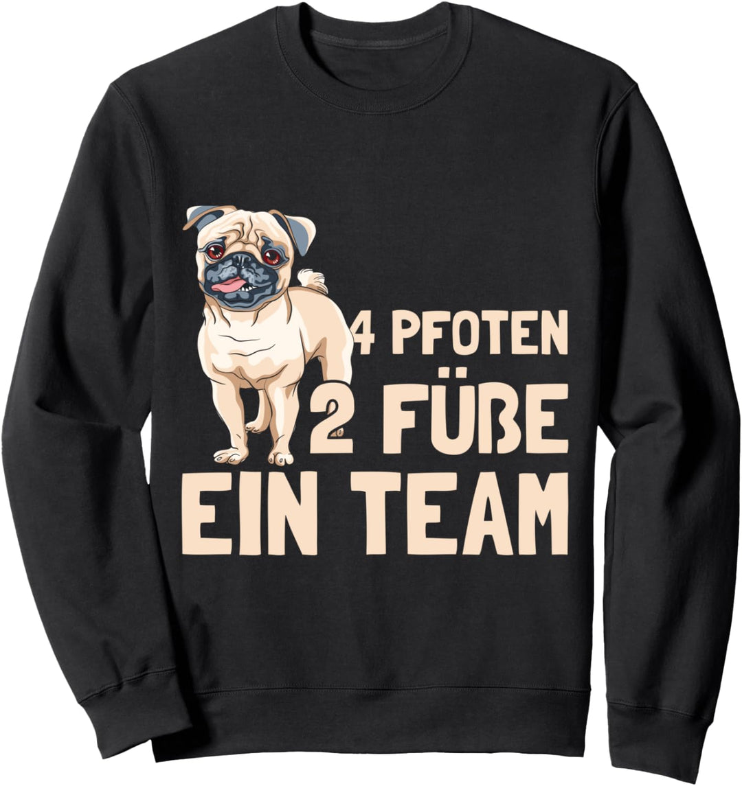 Hundebesitzer Hunde Geschenk Hunderasse Mops Sweatshirt