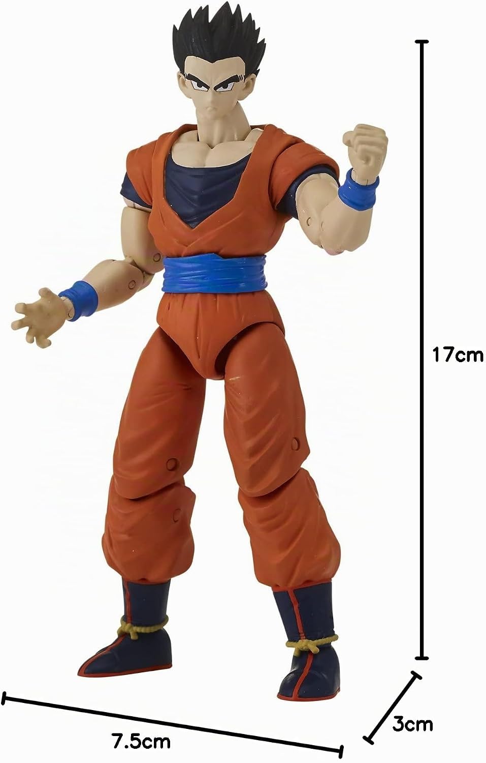 Bandai – Dragon Ball Super – Dragon Star Figur 17 cm – Mystic Gohan – 35992, Mystic Gohan