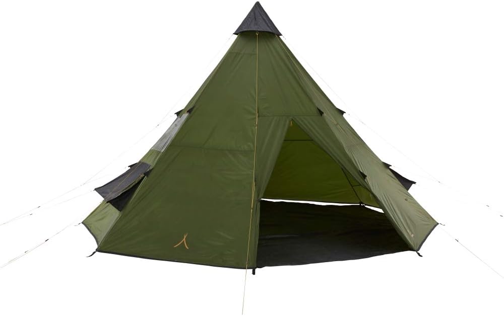 Grand Canyon Tepee - Tipi/Indiana Zelt für 8-Personen, Ø 500 cm, für Gruppen, Camping, Outdoor, Aben