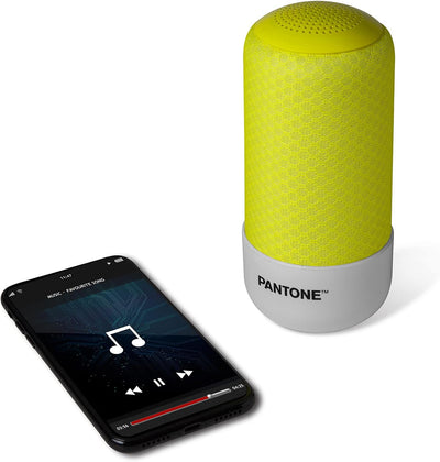 Celly PTBS001Y Pantone Bluetooth-Lautsprecher, tragbar, Gelb