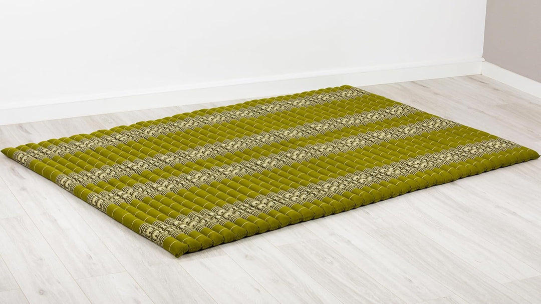 Asia WOHNSTUDIO livasia Rollmatte XXL breit Doppelbett - 200x145x4,5cm - Gästebett Gästematratze 2 P