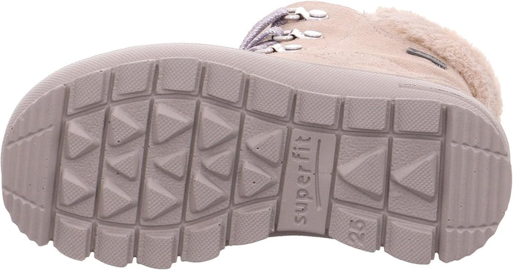 Superfit Mädchen Flavia Warm Gefütterte Gore-tex Schneestiefel 27 EU Beige Lila 4000