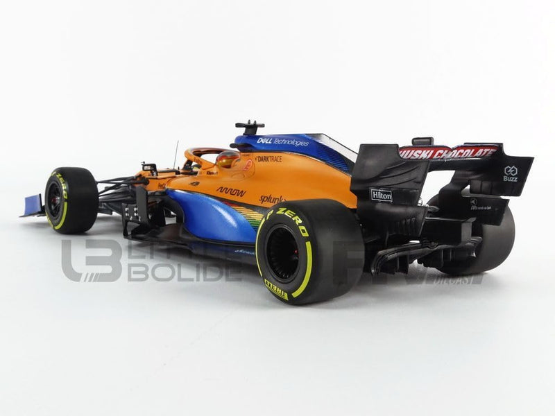 Minichamps 530201955 1:18 Mclaren Renault MCL35-Carlo Sainz-Austrian 2020 Sammlerstück Miniaturauto,