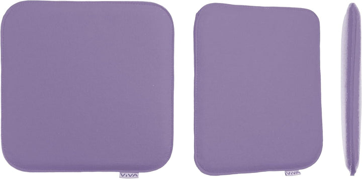 Brandsseller 8er Set Sitzkissen aus Filz 35x35x2 cm – Robuste Stuhlauflagen für innen und aussen, ec