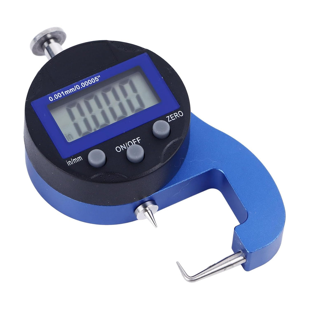 FTVOGUE Digitales Dickenmessgerät, Aluminiumlegierung, 0,01 Mm Auflösung, LCD-Display, Ideal für den