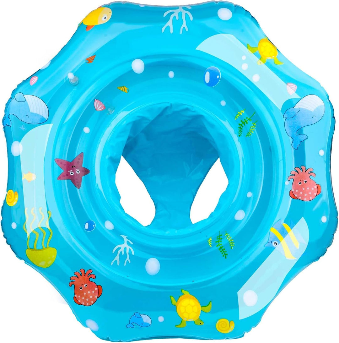 Baby Schwimmschwimmer Aufblasbarer, Aufblasbarer Baby-Schwimmschwimmer mit sicherem Sitz für Alter 6