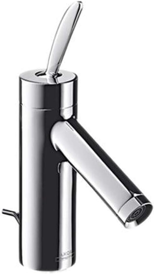 AXOR Wasserhahn Starck Classic (Armatur mit Auslauf Höhe 70 mm und Zugstangen-Ablaufgarnitur) Chrom