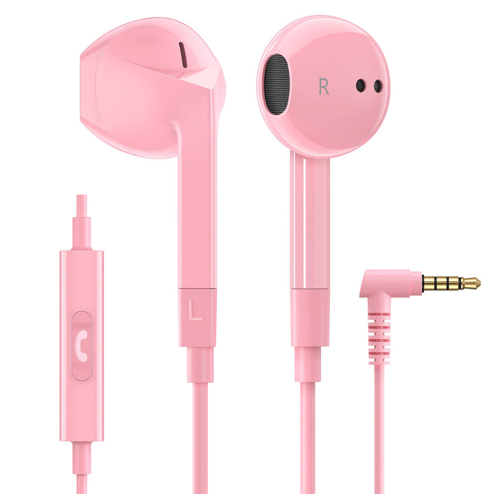 LUDOS FEROX Kopfhörer In Ear Kopfhörer mit Kabel und Mikrofon, 5 Jahre Garantie, In Ear Ohrhörer, 3,