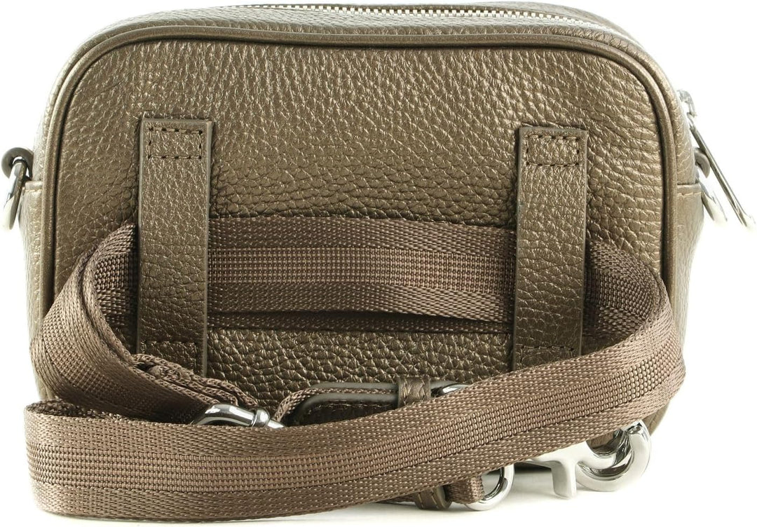 Mandarina Duck Damen Mellow Lux Schultertasche Bronzo, Bronzo
