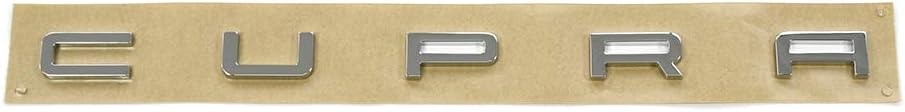 Seat 6LL853687739 Cupra Schriftzug hinten Heckklappe Tuning Emblem Chrom