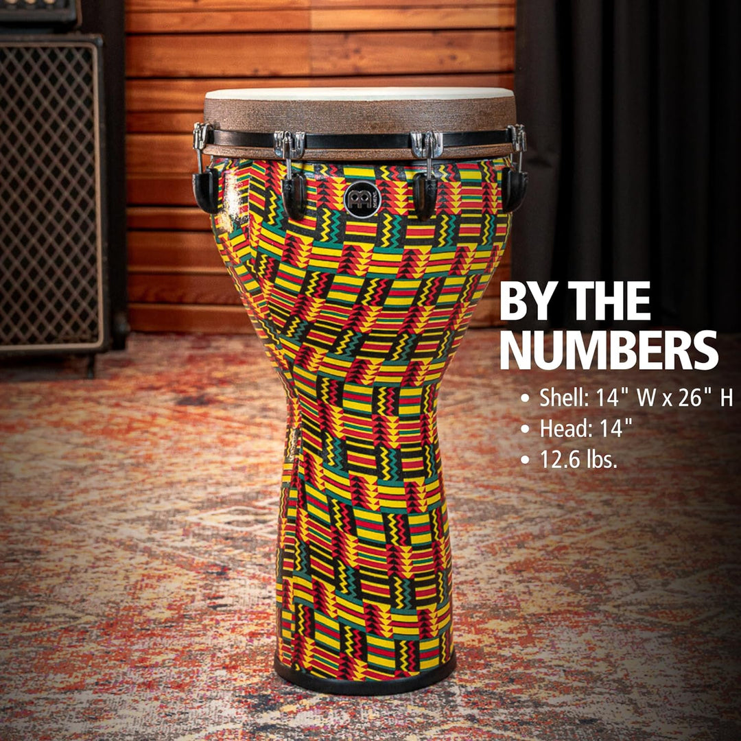 Meinl Percussion 14" Jumbo Djembe, Simbra