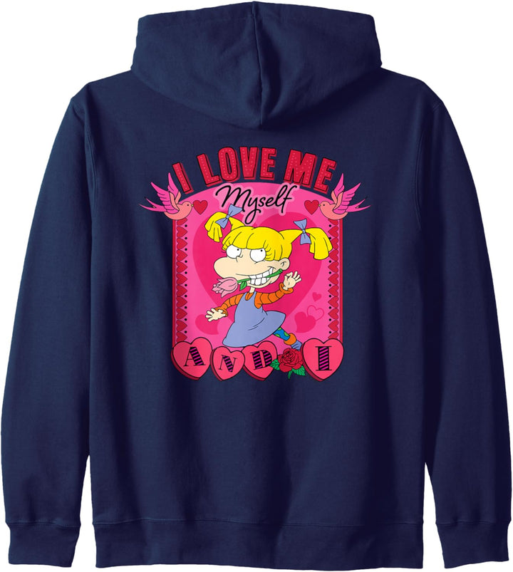 Rugrats Valentine's Day Angelica, I Love Me, Myself And I Kapuzenjacke