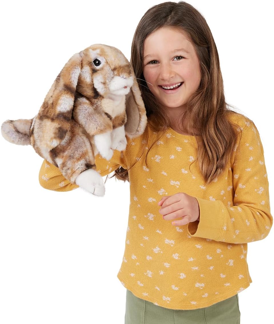 Silky Bunny Rabbit/Seidenweicher Hängeohrhase 3216 Folkmanis Handpuppe