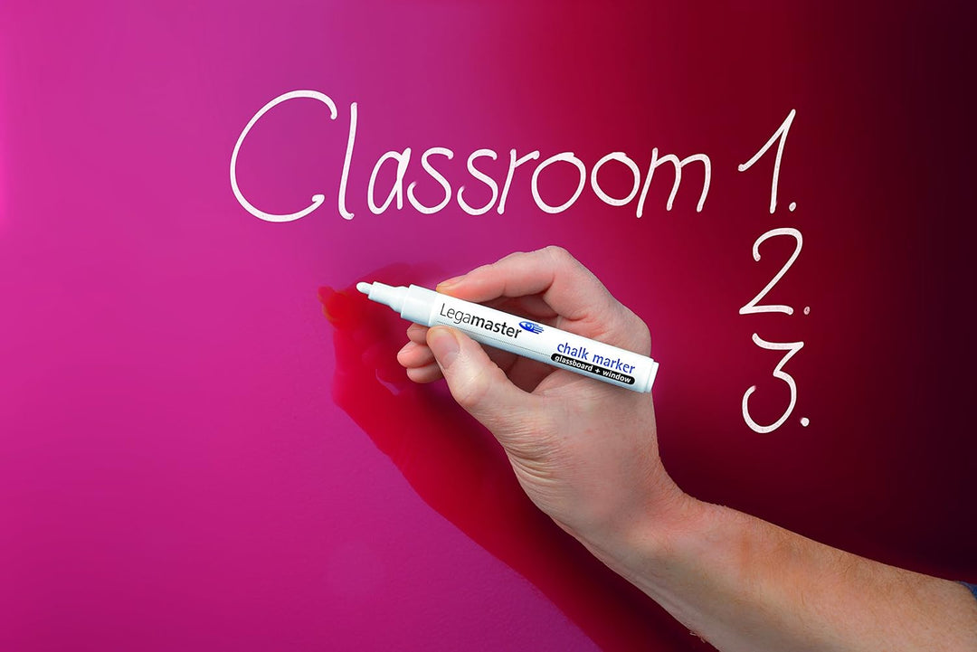 Legamaster 7-104743 Glasboard Colour, Glas-Magnettafel, 80 x 60 cm, rot 80 x 60 cm Rot, 80 x 60 cm R