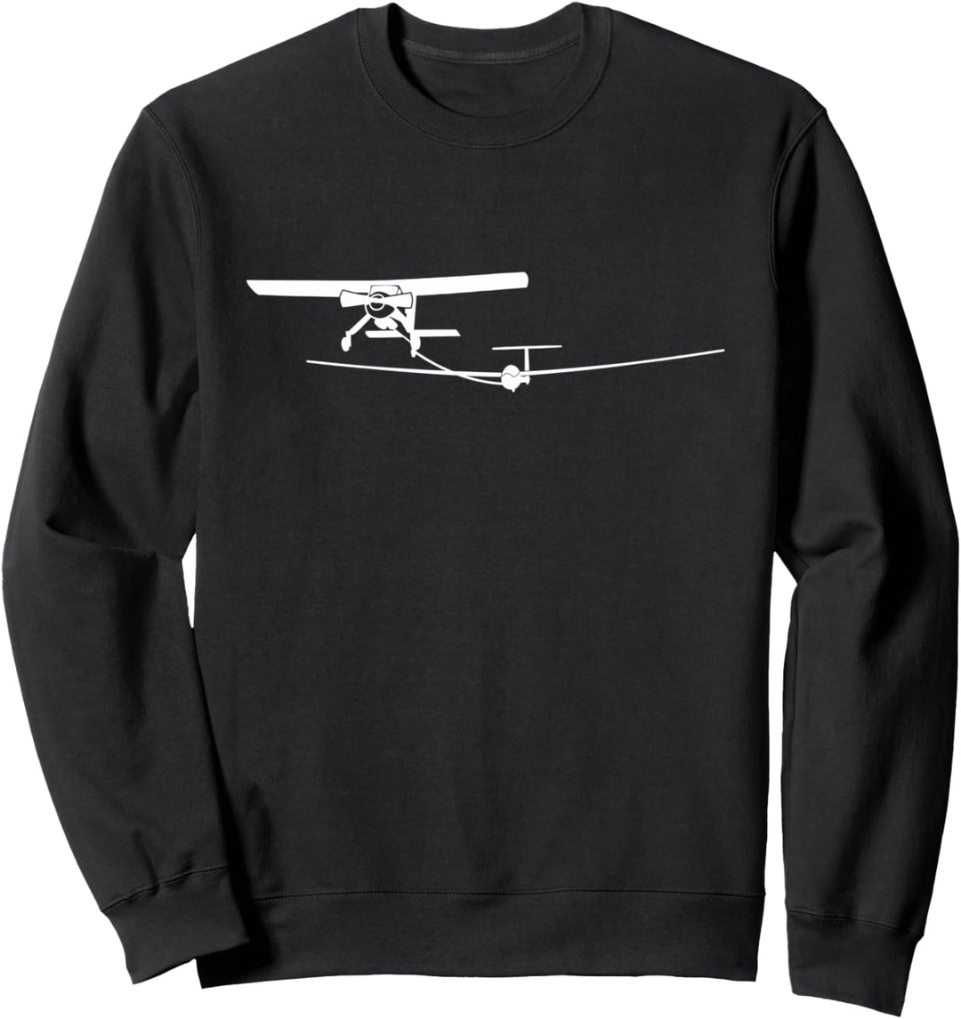 Wilga F-Schlepp Segelflieger Segelflugzeug Pilot fliegen Sweatshirt