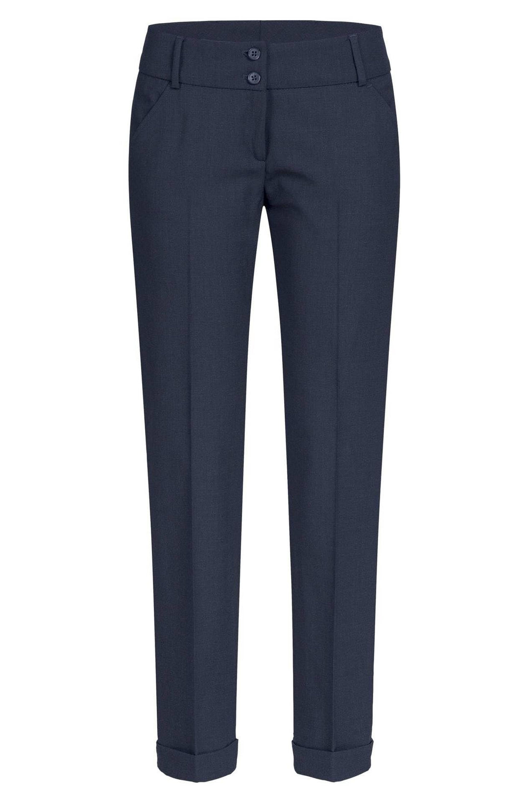 GREIFF Damen-Hose Premium, Stretch, Slim Fit, 1370, mehrere Farben 40 Marine, 40 Marine