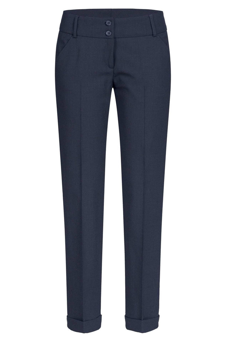 GREIFF Damen-Hose Premium, Stretch, Slim Fit, 1370, mehrere Farben 40 Marine, 40 Marine
