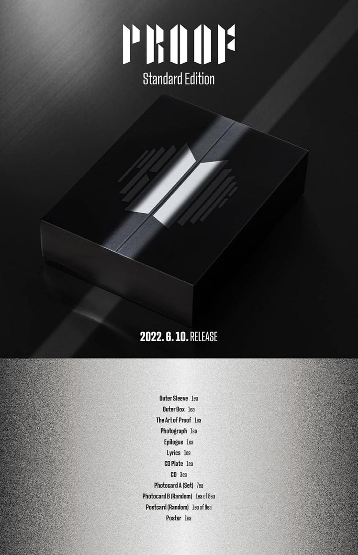 Big Hit Entertainment BHE0116 BTS Bangtan Boys - Proof Standard Edition [BTS Anthology Album] CD+Pos
