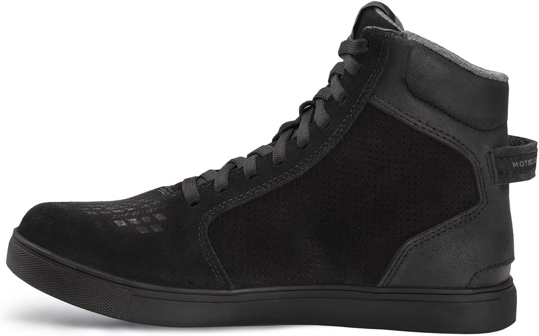 SHIMA SX-2 EVO Motorradschuhe für Herren - Atmungsaktiv, Verstärkte Leder Biker Motorradstiefel Männ