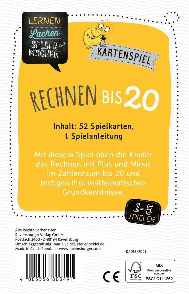 Ravensburger 80349 - Lernen Lachen Selbermachen & 80660 - Lernen Lachen Selbermachen: Rechnen bis 10